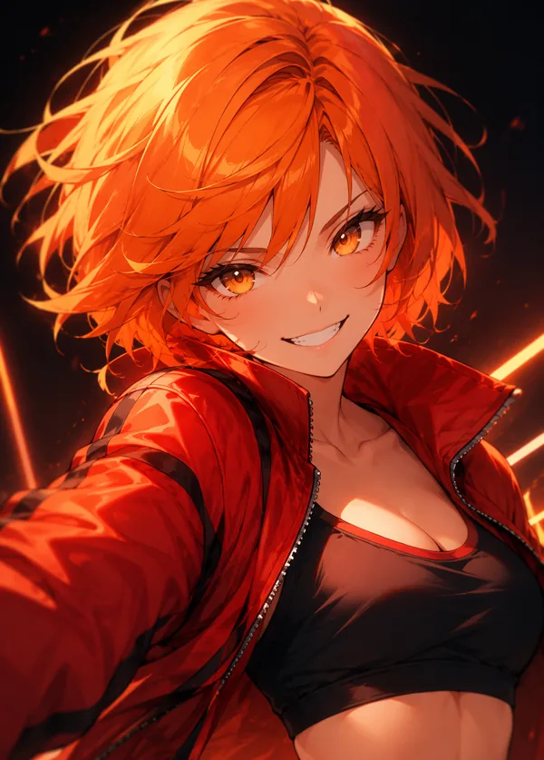 Kira — Playful AI companion character on Darlink AI