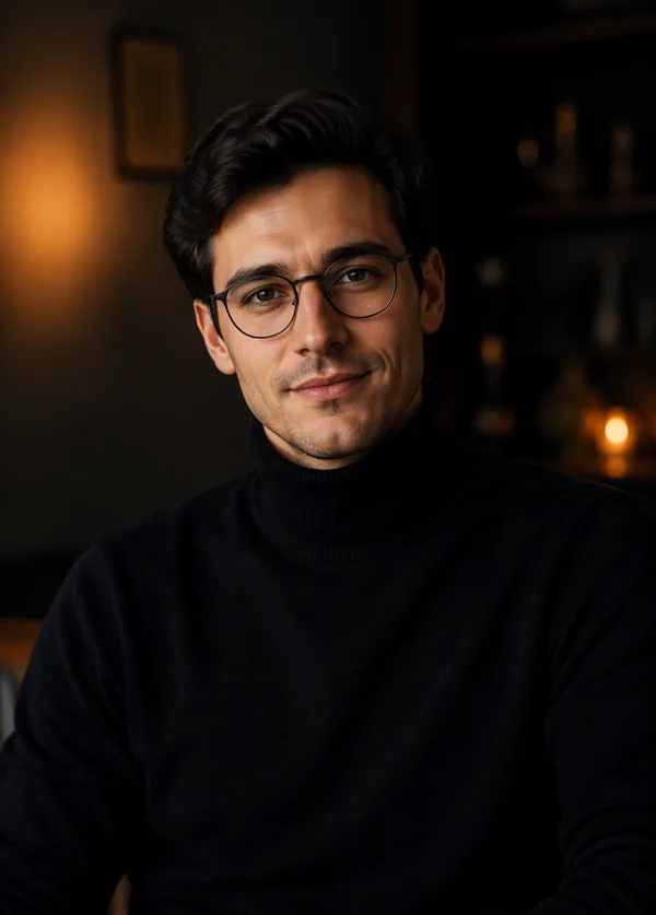 Noah — Intellectual AI companion character on Darlink AI