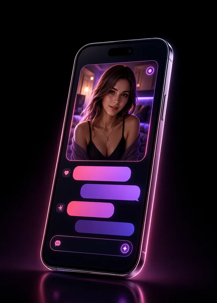 Darlink AI mobile app — AI companion chat on your phone